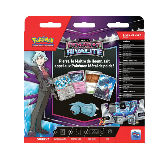 Pokémon -  Deck Combat Rivalité : Pierre