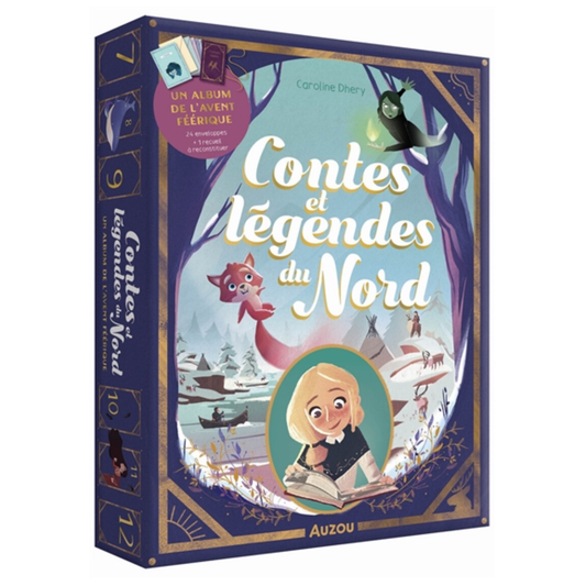 Contes et légendes du Nord : mon album de l'Avent - Calendrier de l'avent