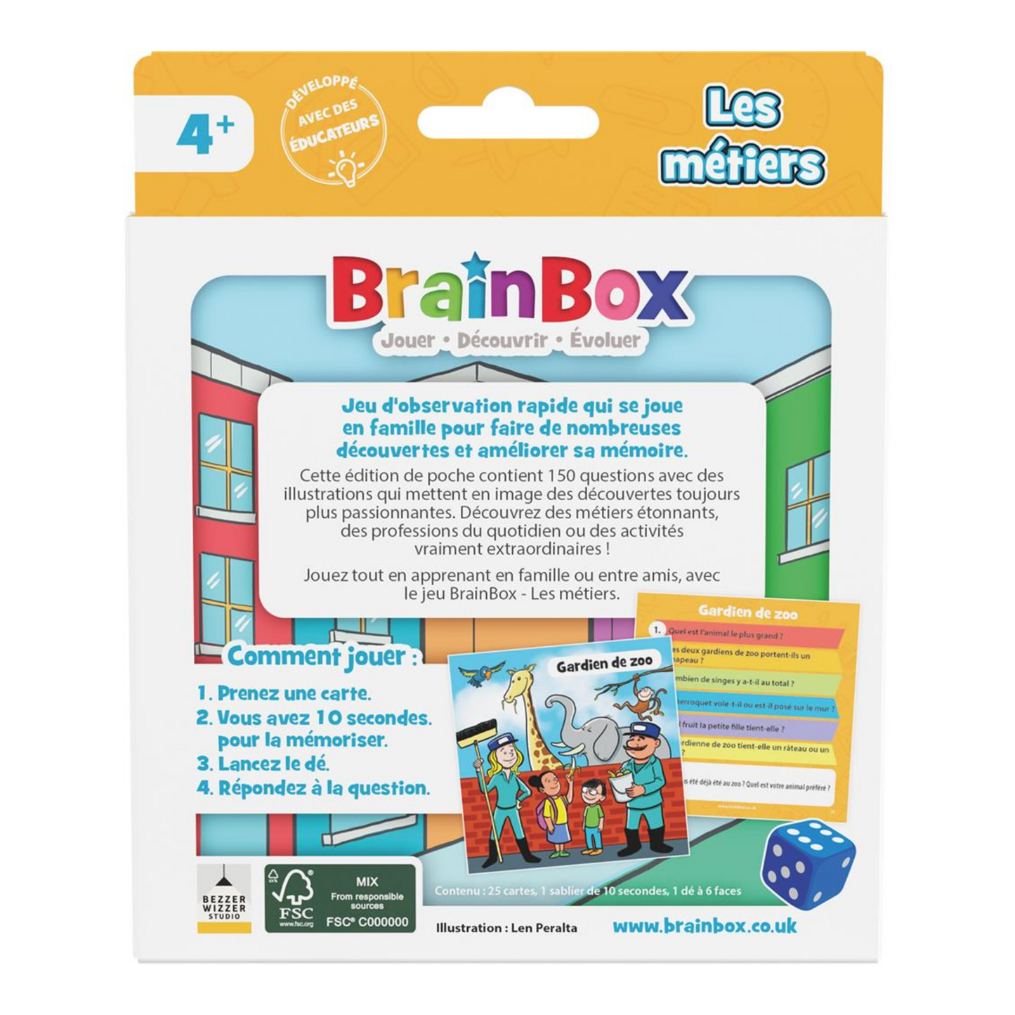 Brainbox Pocket - Métiers