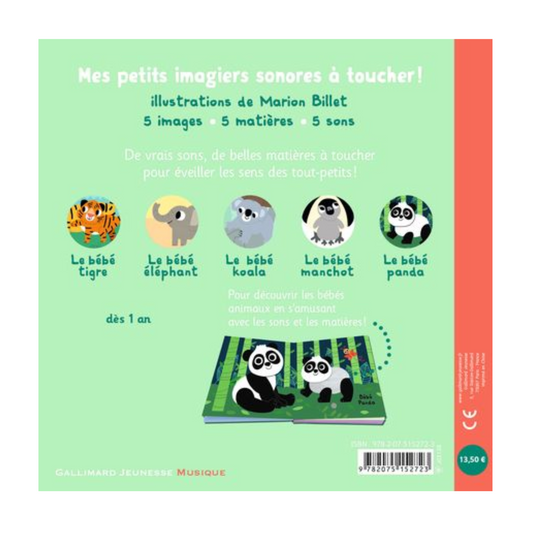 Livre sonore - Coucou bébé !