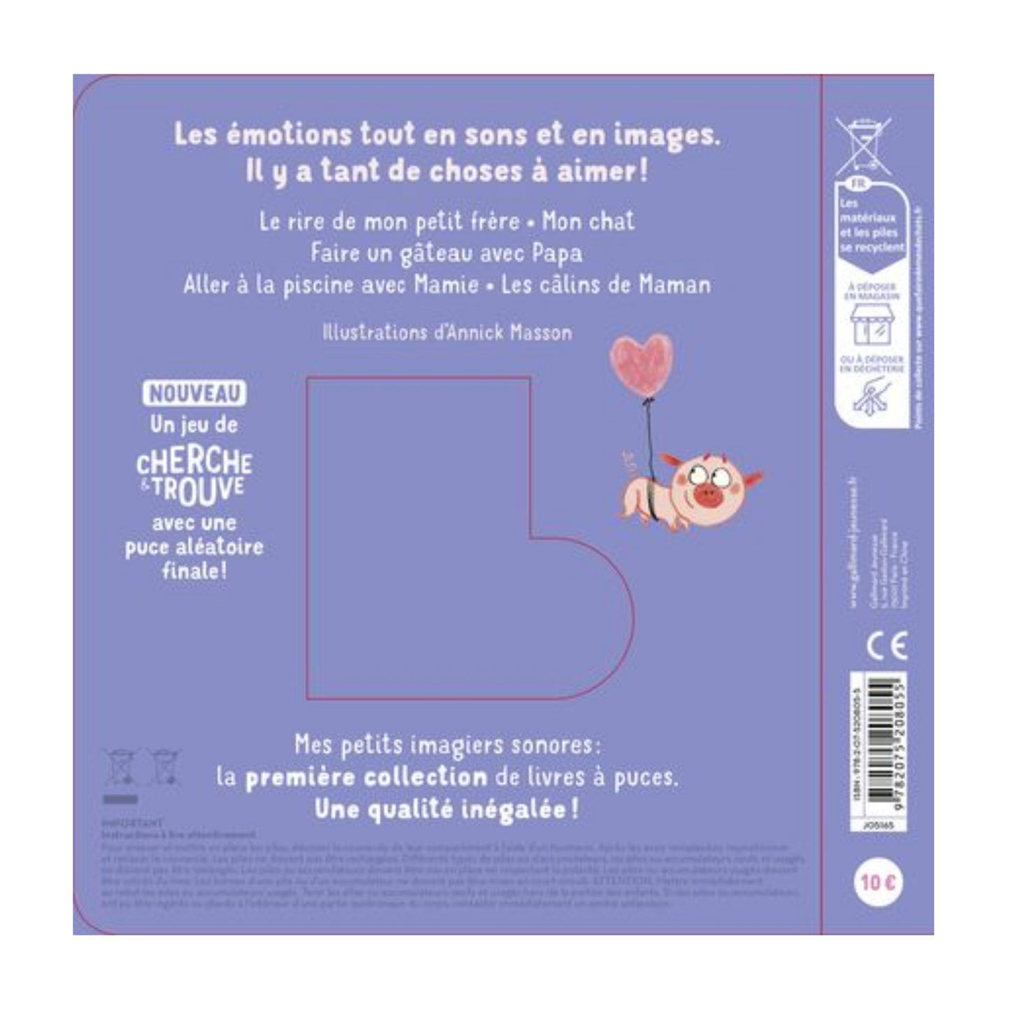 Livre sonore - De tout mon coeur