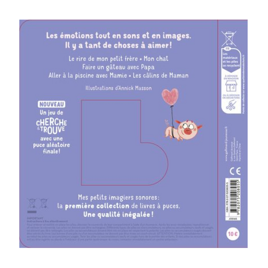 Livre sonore - De tout mon coeur
