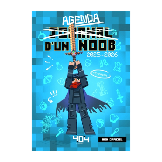 Journal d'un Noob : agenda 2025-2026