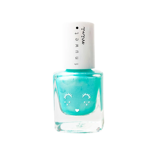 Vernis à l'eau pour enfants turquoise - Pomme