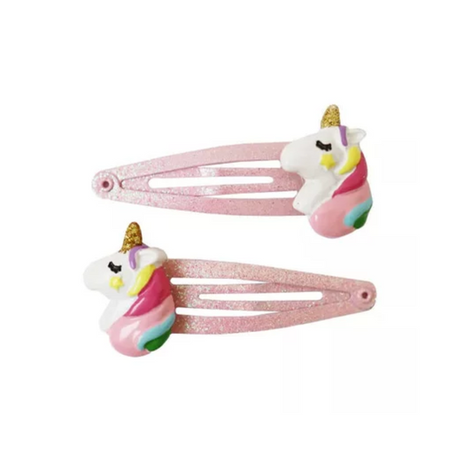 Barrettes à cheveux - Licornes