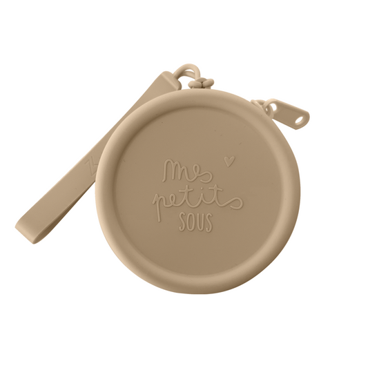 Porte-monnaie en silicone - Kaki