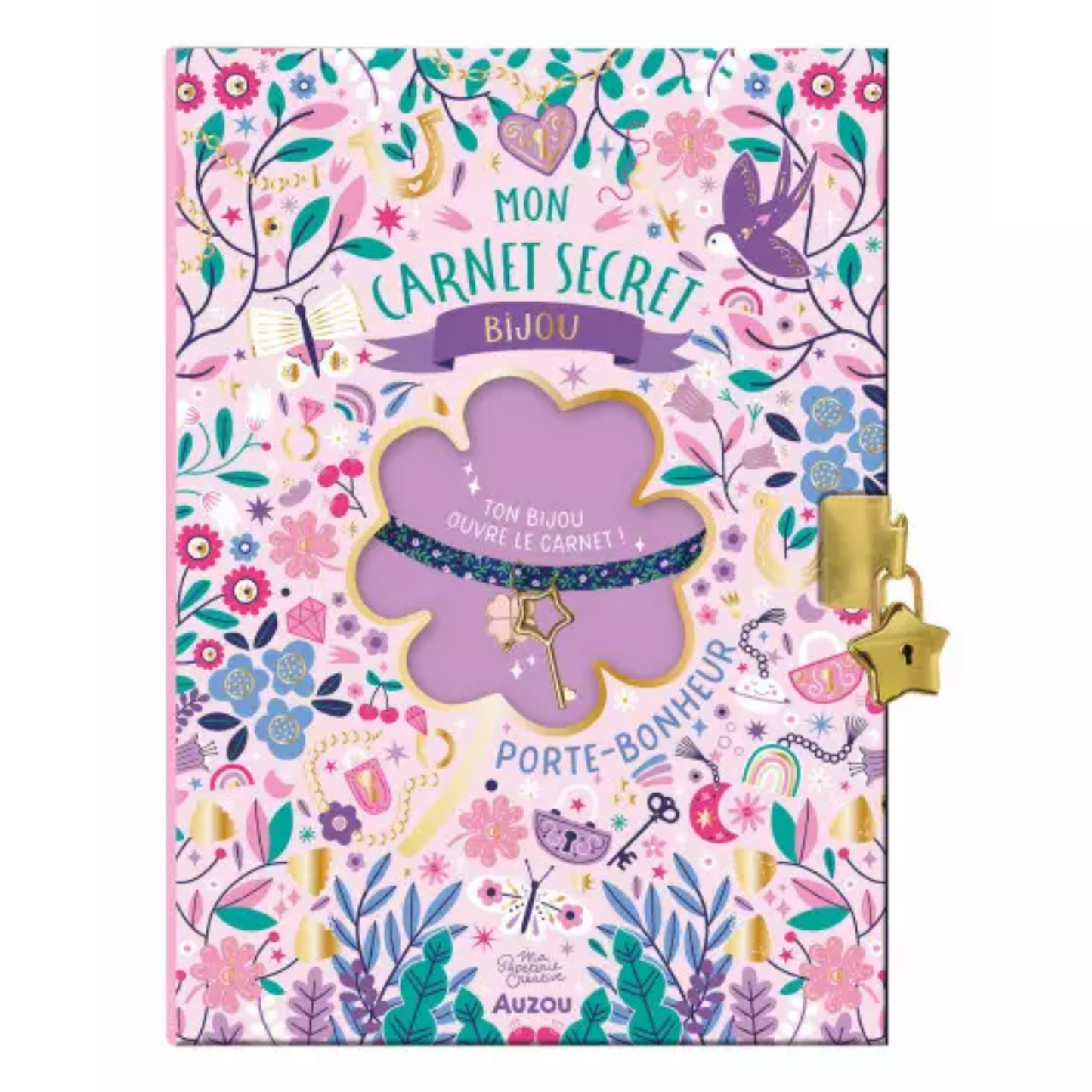 Mon carnet secret bijou porte-bonheur - Auzou