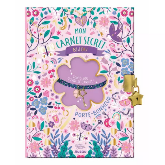 Mon carnet secret bijou porte-bonheur - Auzou