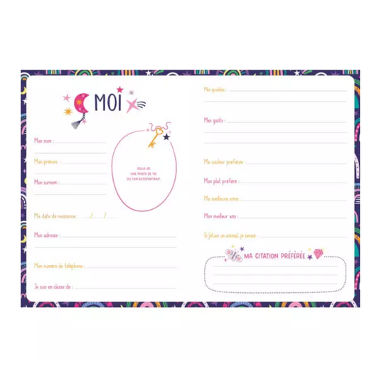 Mon carnet secret bijou porte-bonheur - Auzou