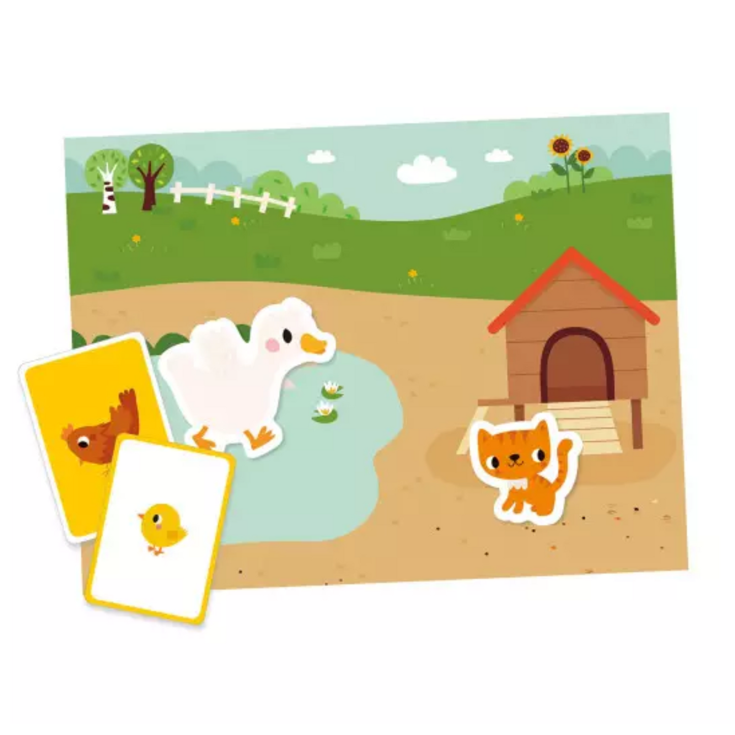 La ferme : mon petit coffret aimanté