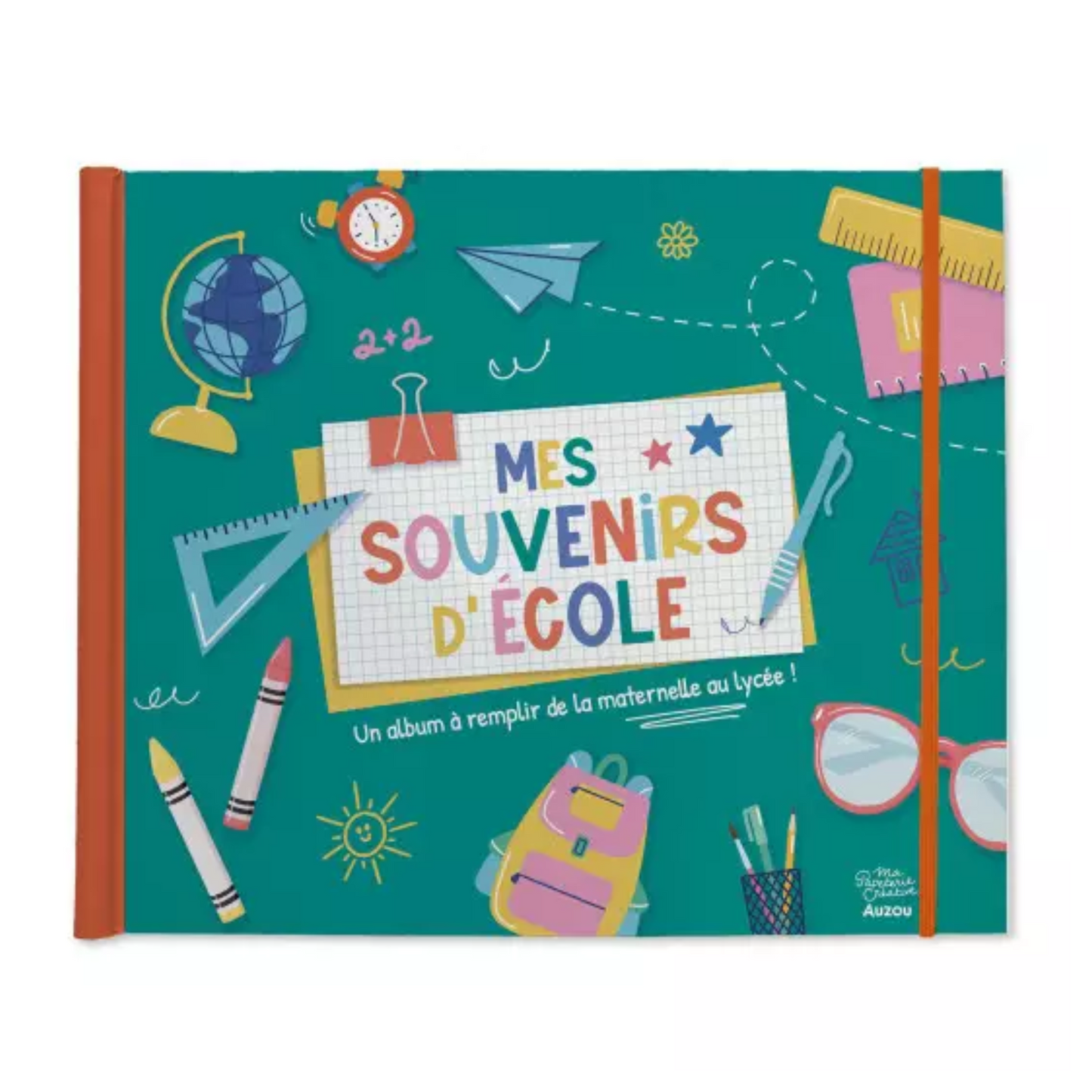 Mes souvenirs d'école : un album à remplir de la maternelle au lycée !