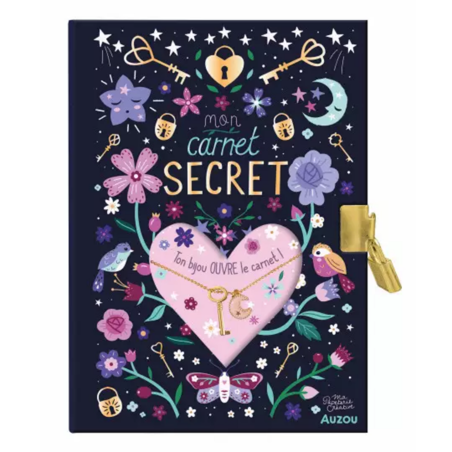Mon carnet secret : ton bijou ouvre le carnet ! - Auzou