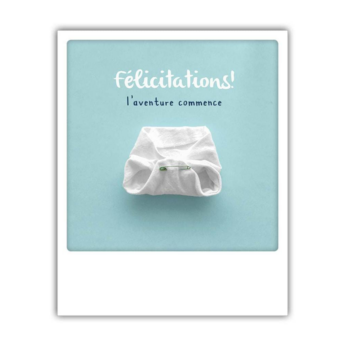Carte postale - Félicitations! l’aventure commence