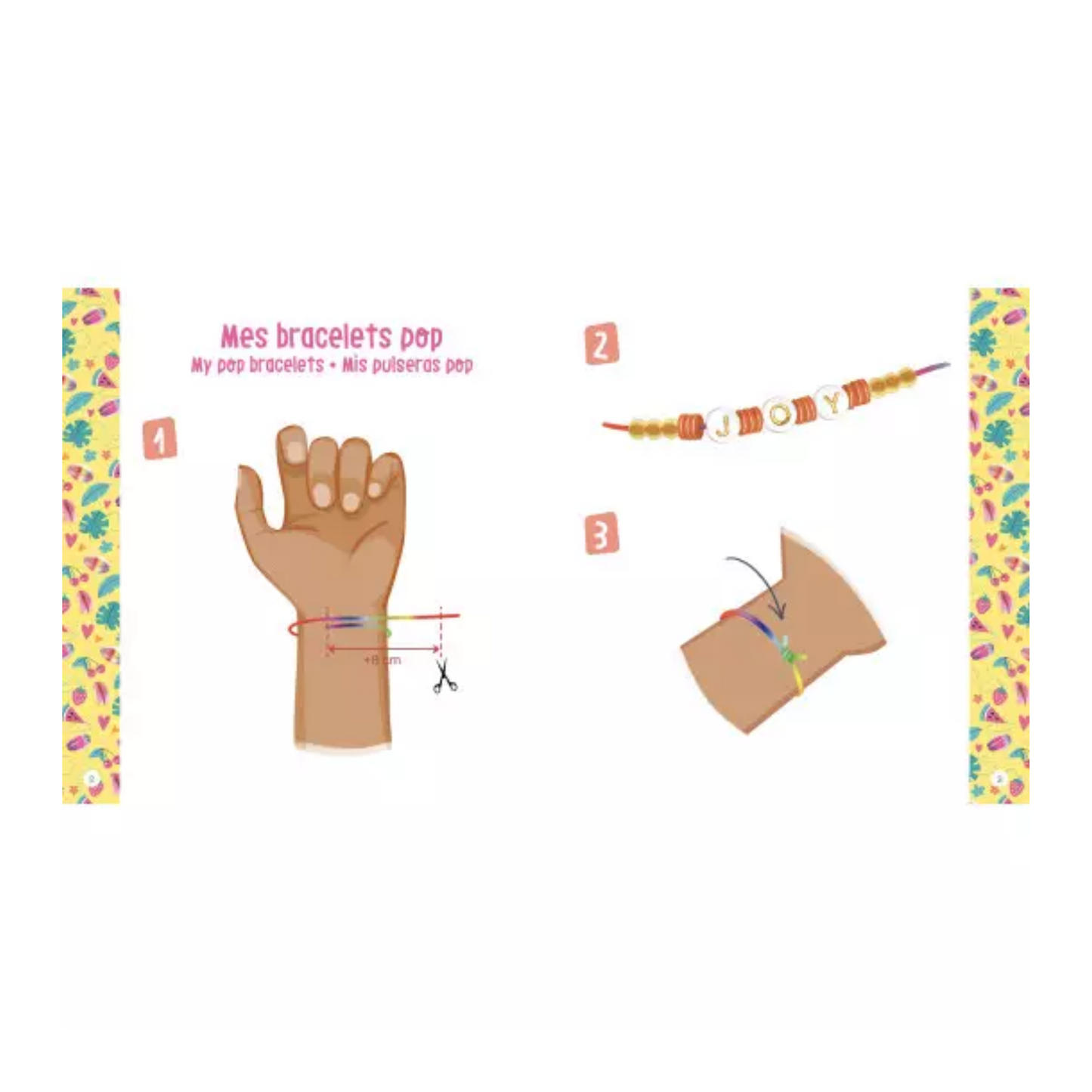 Mon accumulation de bracelets summer - Coffret DIY - Auzou