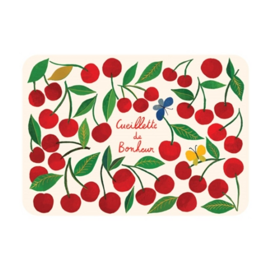 Carte postale - Cerises