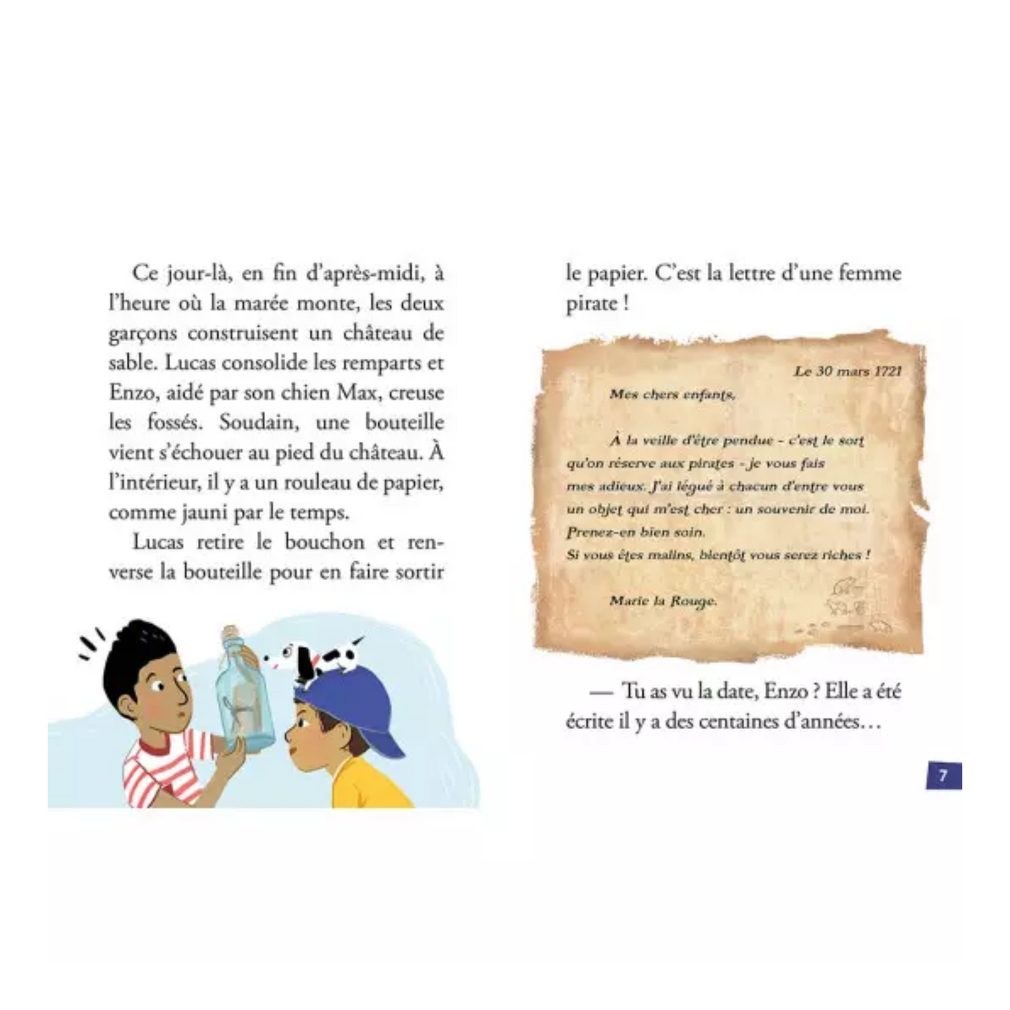 Mes premières enquêtes - Vol. 8 - Le trésor de la femme pirate
