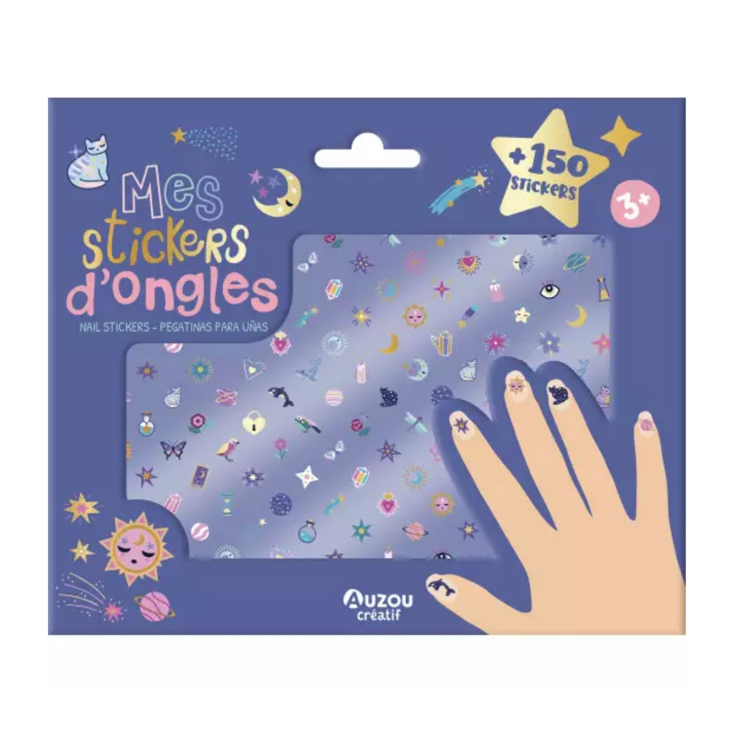 Mes stickers d'ongles - Astres - Auzou