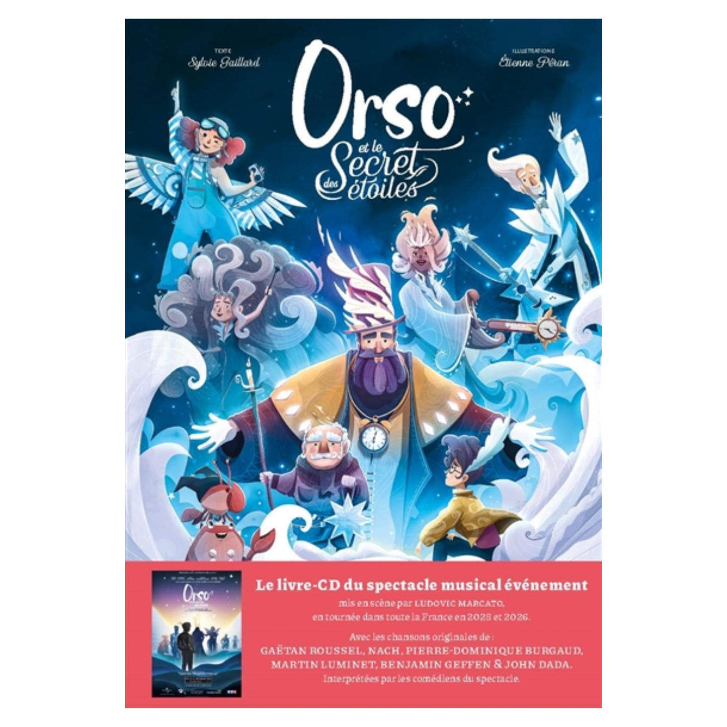 Orso et le secret des étoiles - Livre et CD