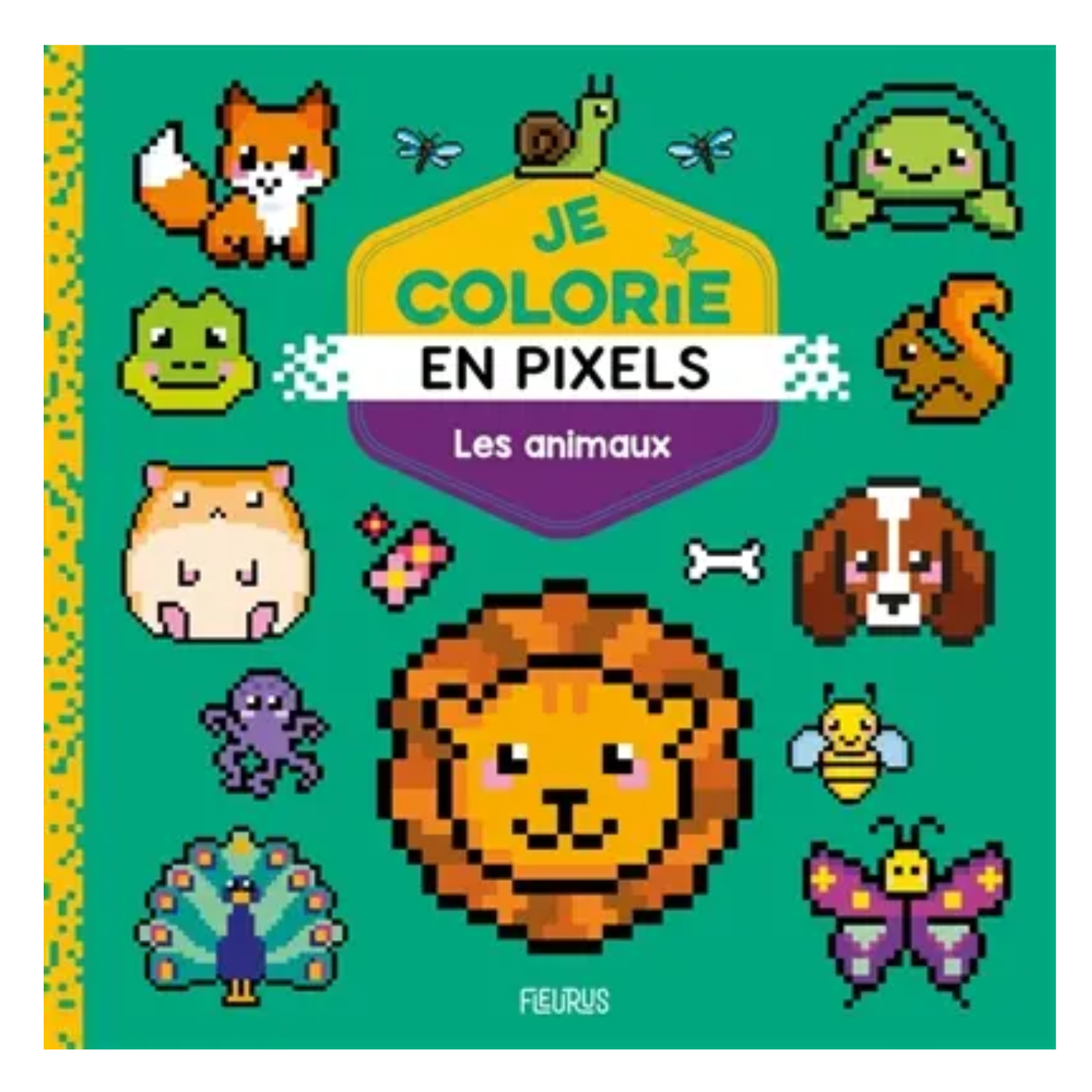 Les animaux : je colorie en pixels - Fleurus