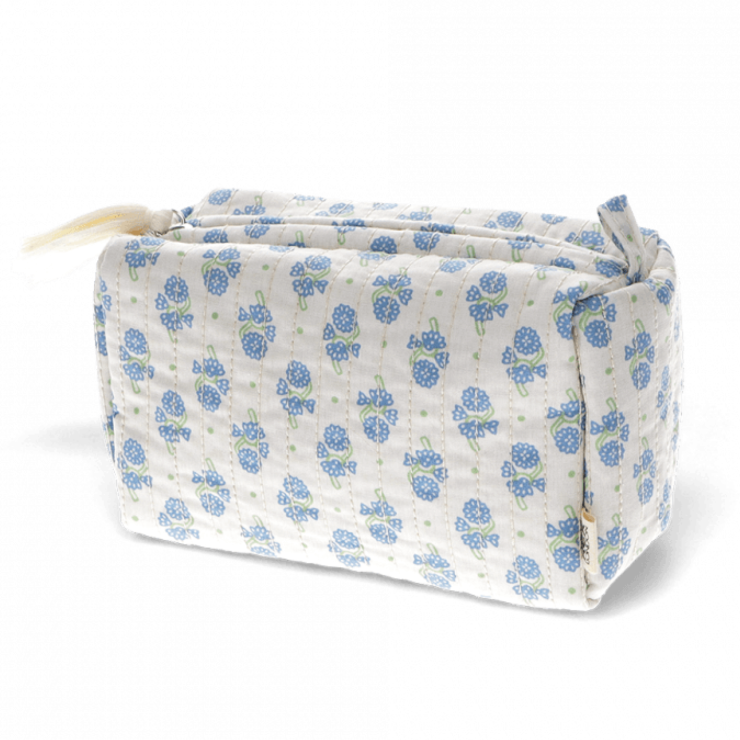 Trousse de maquillage matelassée - Cornflower - Rex London
