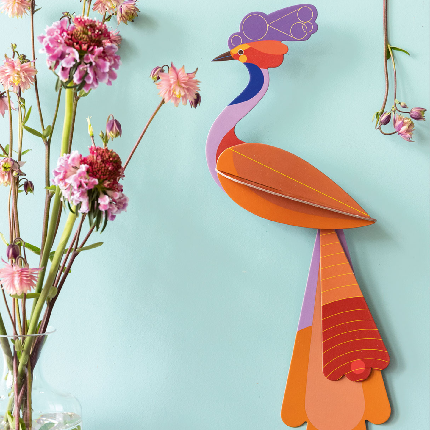 Studio Roof - Oiseau de paradis Savu - Décoration murale