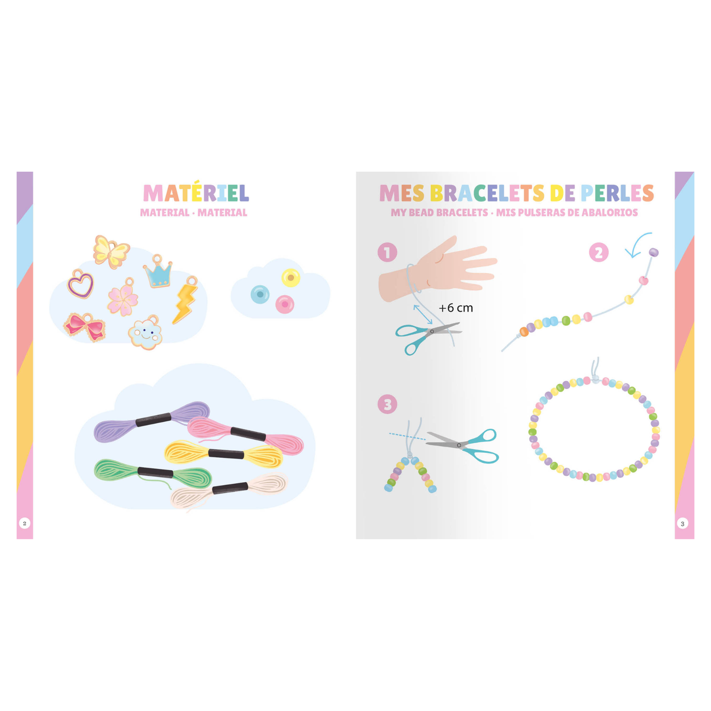 Bijoux arc-en-ciel - Coffret DIY - Auzou