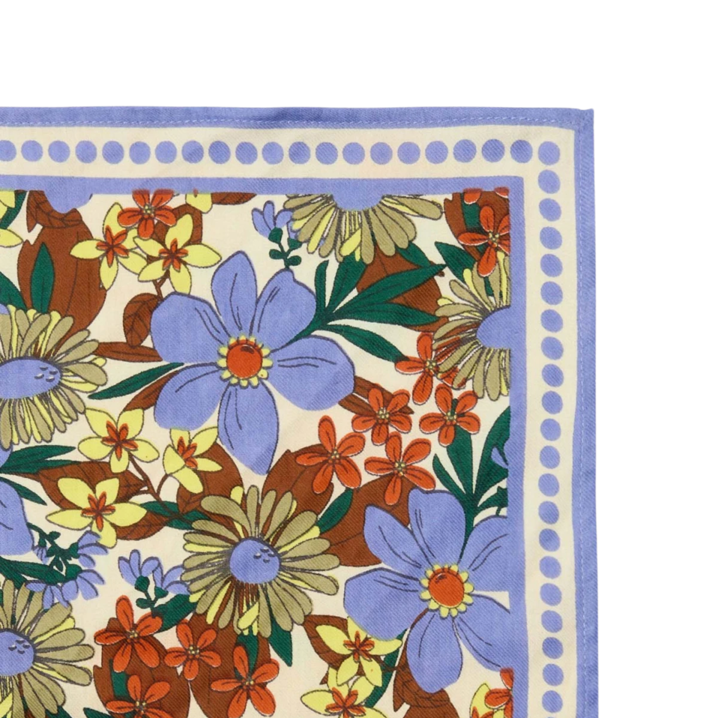 Petit Foulard Manika Bouquet Iris - Apaches