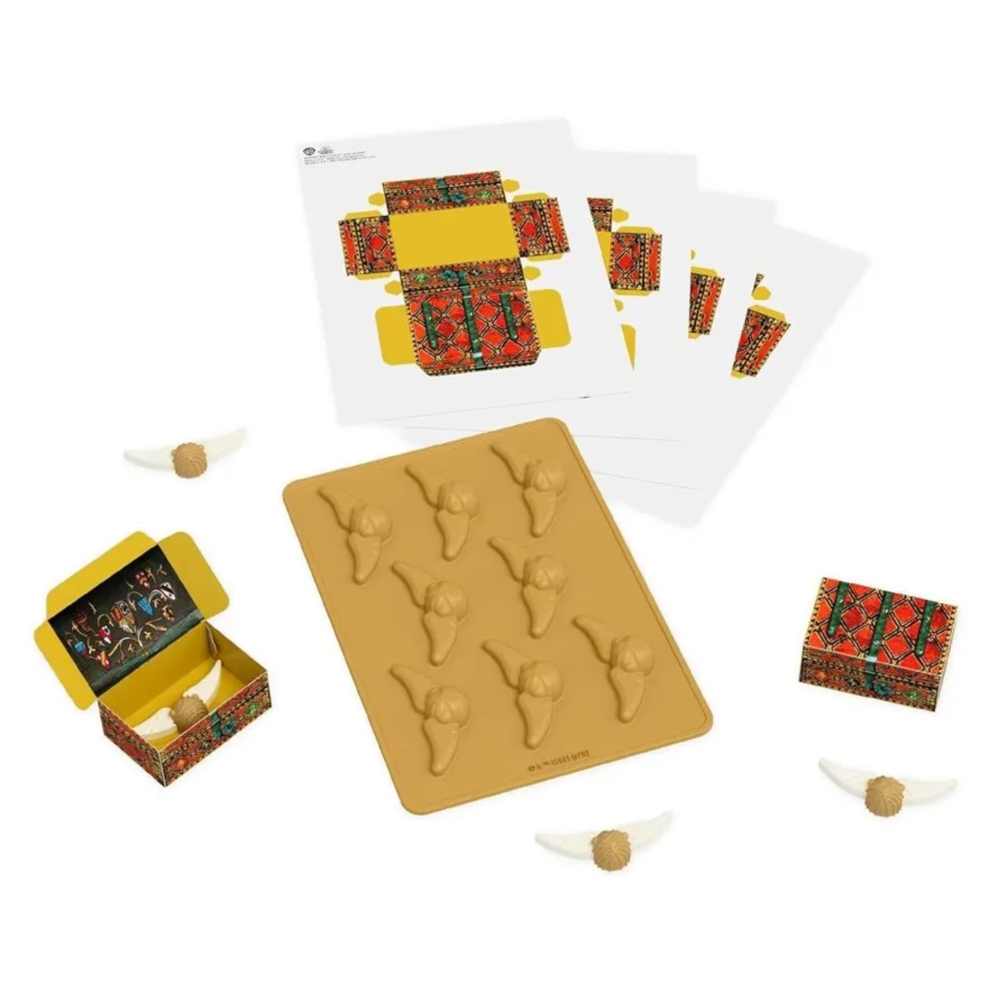 Harry Potter - Kit de pâtisserie et moules - Fabrique ton Vif d'Or en chocolat