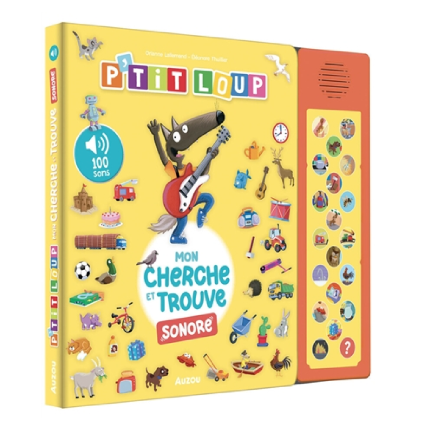 P'tit Loup - Mon cherche et trouve sonore - Auzou