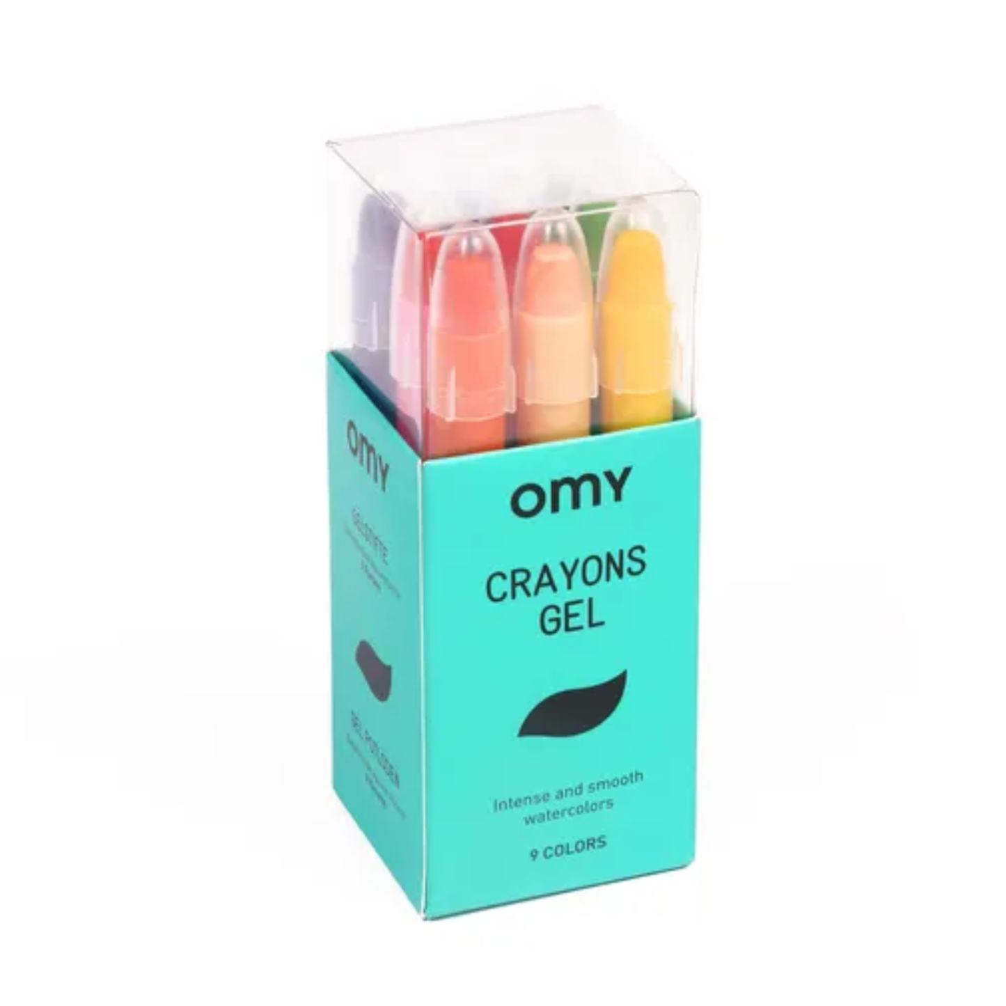 Boîte de 9 Crayons gel - Omy