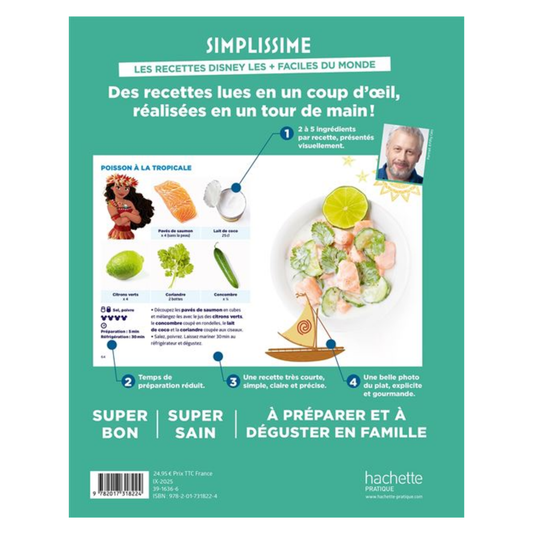 Simplissime - Les recettes Disney les + faciles du monde