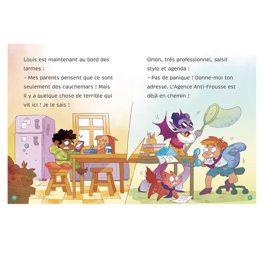 L'agence anti-frousse - Gare au monstre ! - Auzou