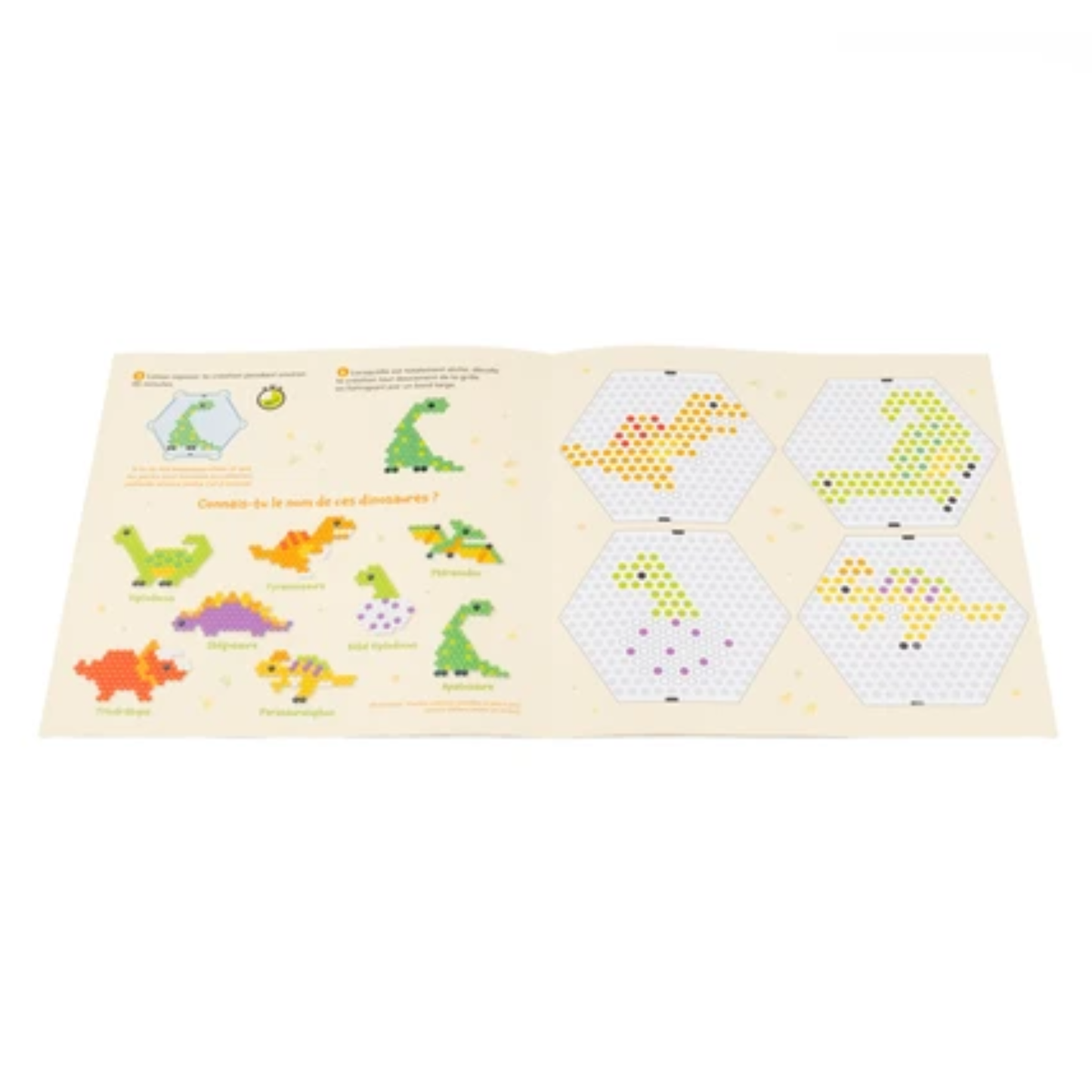 Dinosaures en perles à eau - Coffret DIY - Fleurus