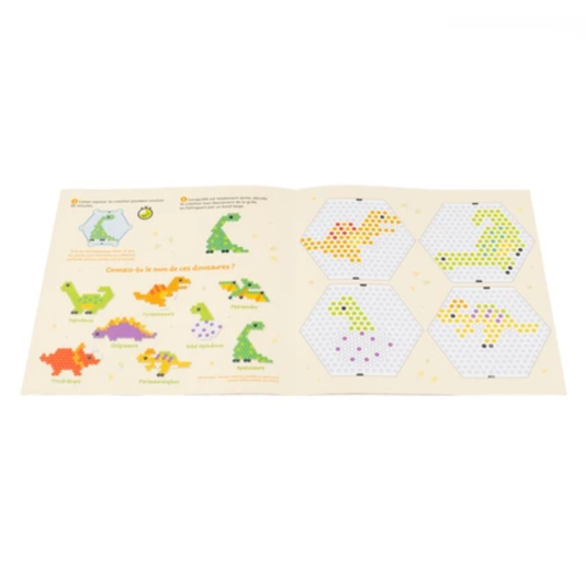 Dinosaures en perles à eau - Coffret DIY - Fleurus