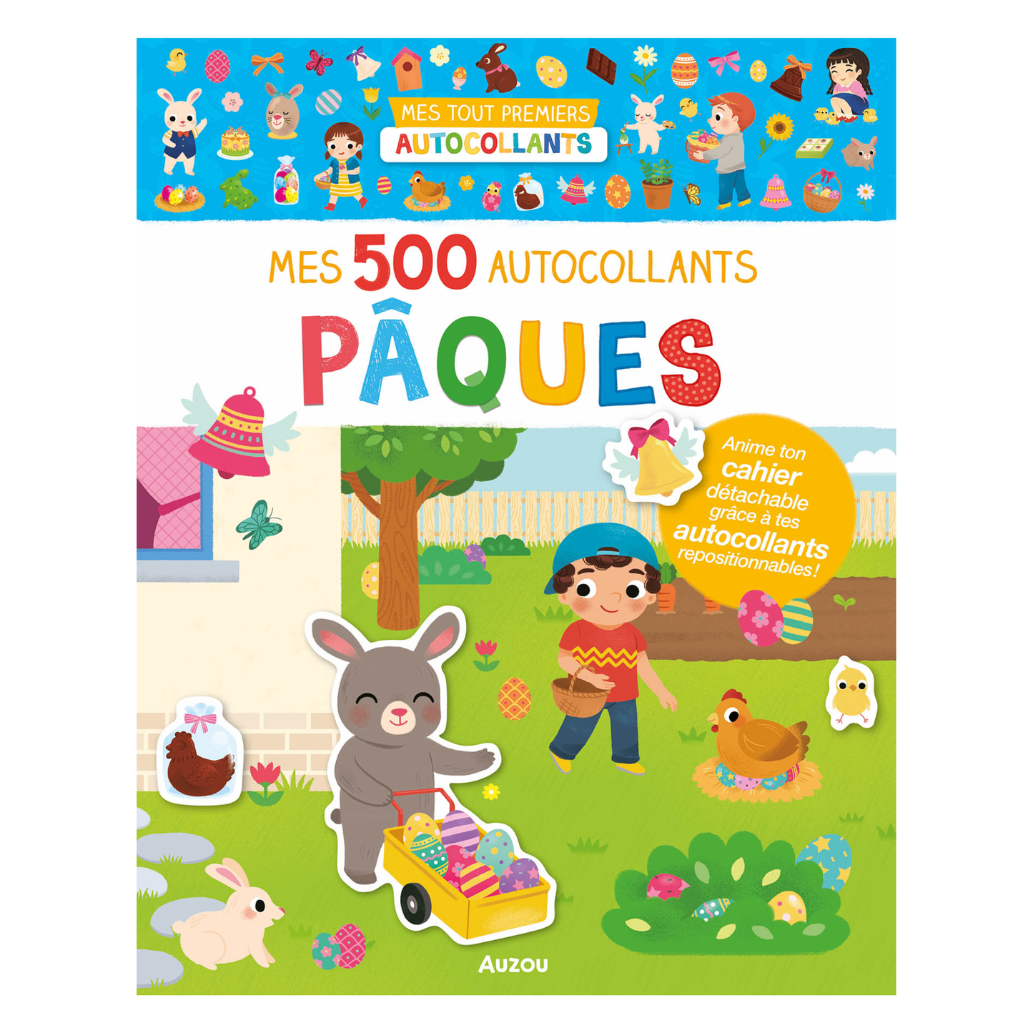 Mes tout premiers autocollants - Mes 500 autocollants - Pâques