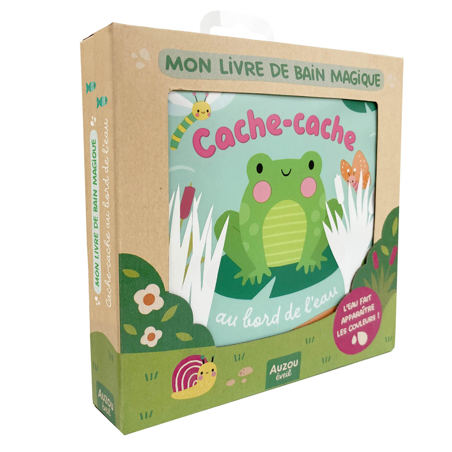Livre de bain - Cache-cache au bord de l'eau - Auzou