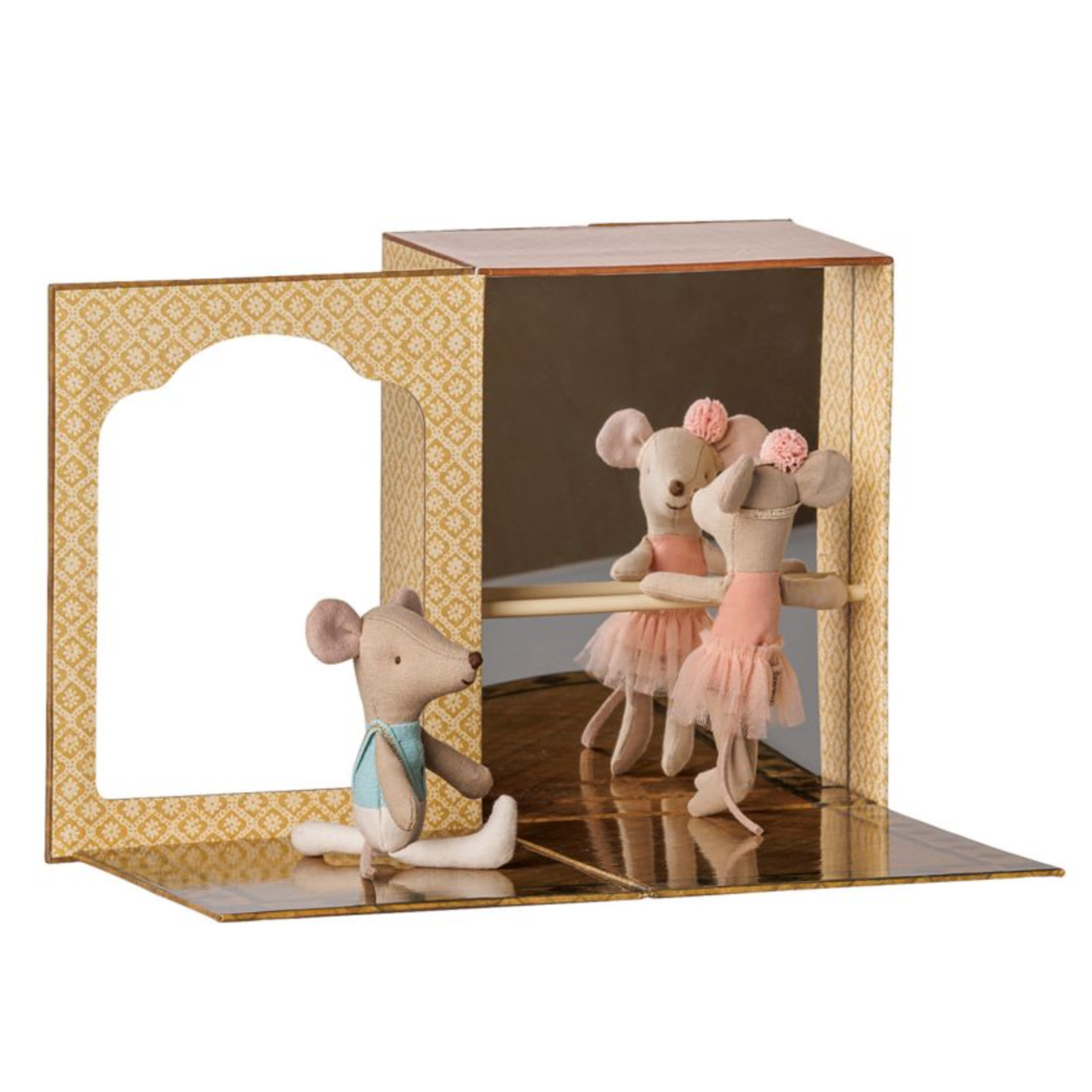 Maileg - Studio de Danse avec Danseurs – Coffret Souris Ballet