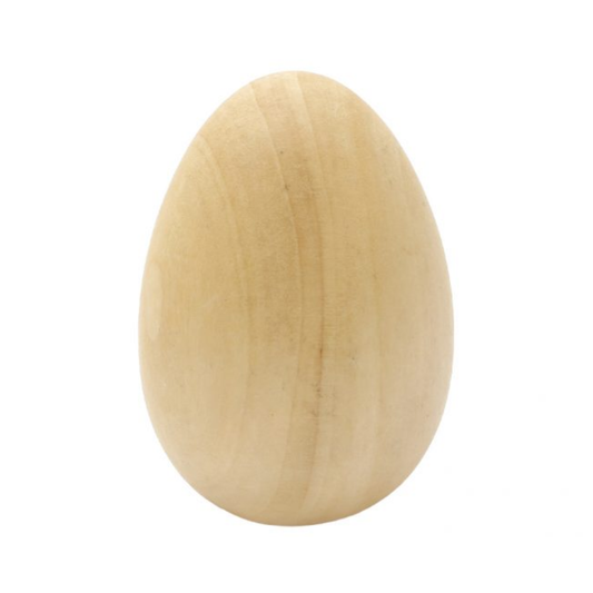Œuf en bois à peindre