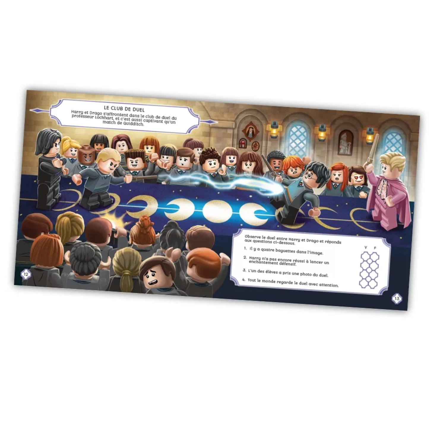 Lego - Harry Potter - Duels magiques à Poudlard - Harry Potter contre Drago Malefoy