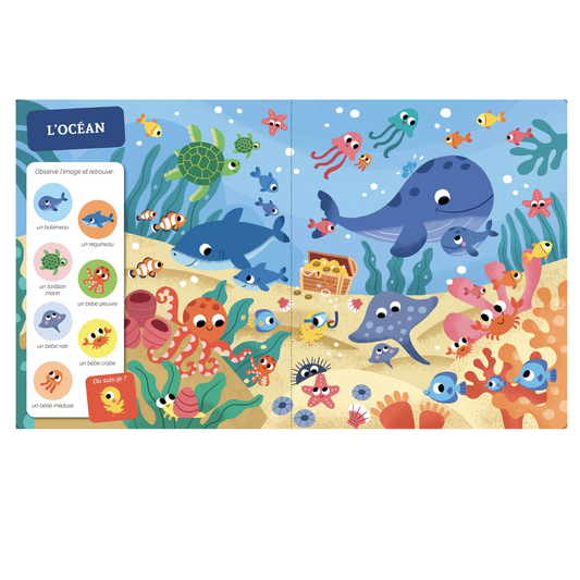 Les bébés animaux : cherche et trouve des tout-petits - Auzou