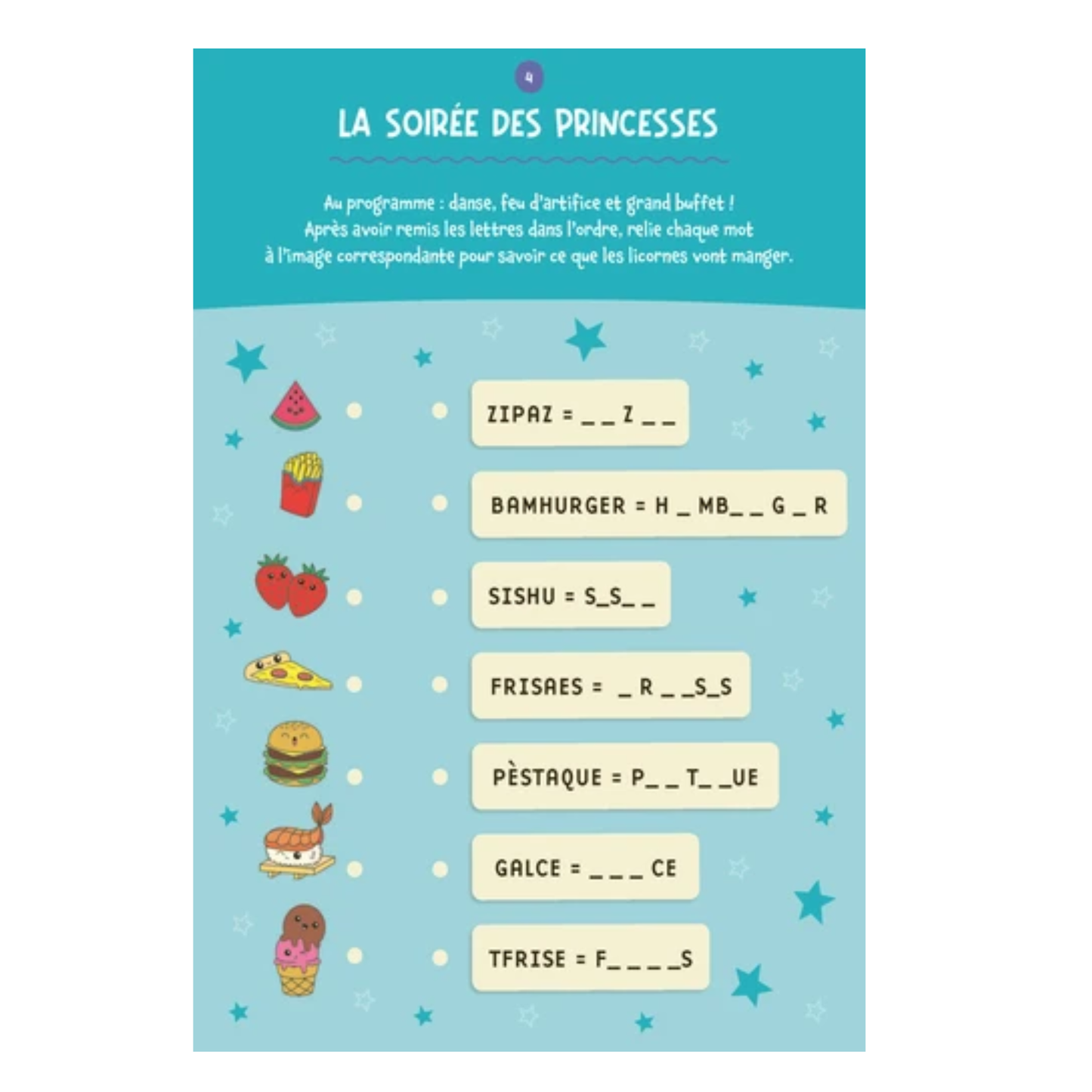 Mon bloc jeux kawaii - 6 ans - Fleurus