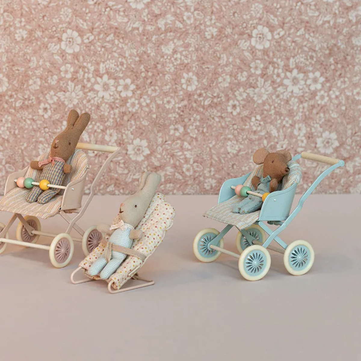 Maileg - Poussette pour Bébé Souris