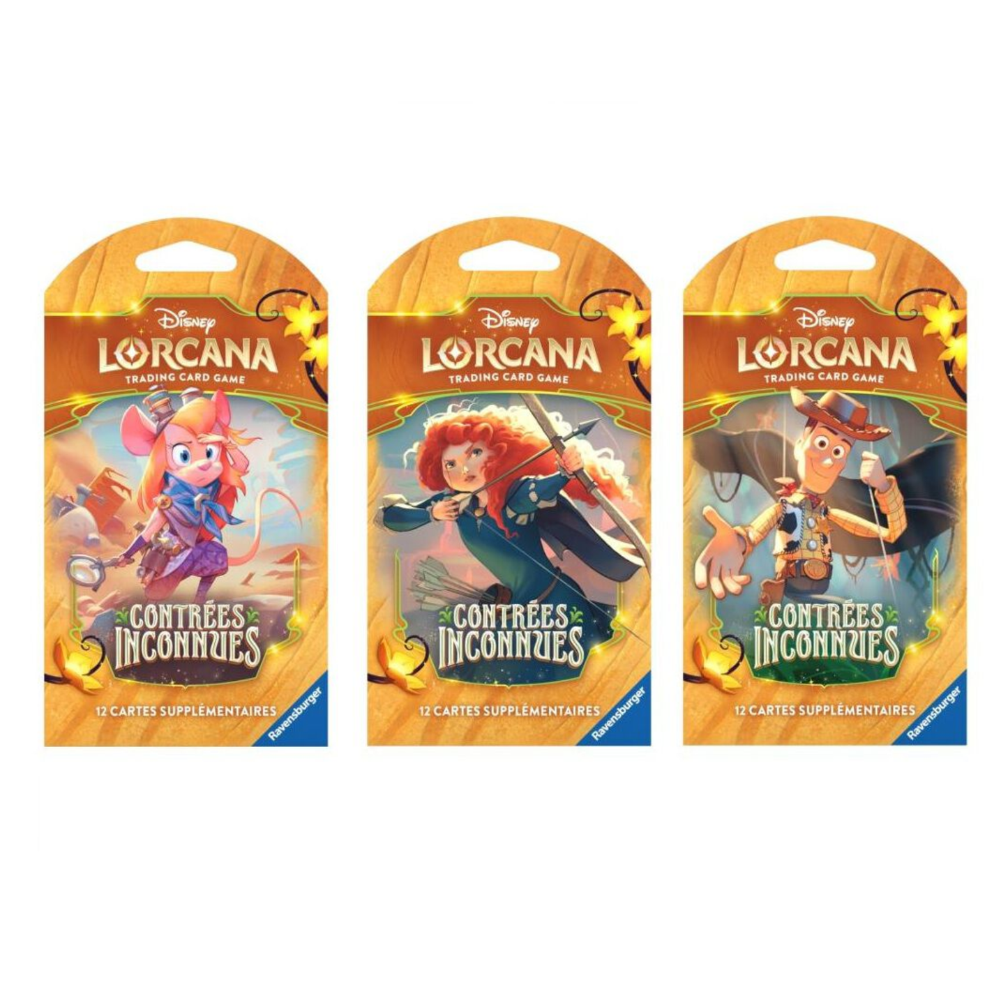 Disney Lorcana - Contrées Inconnues (lot de 48 boosters pegboardables) - Set 12
