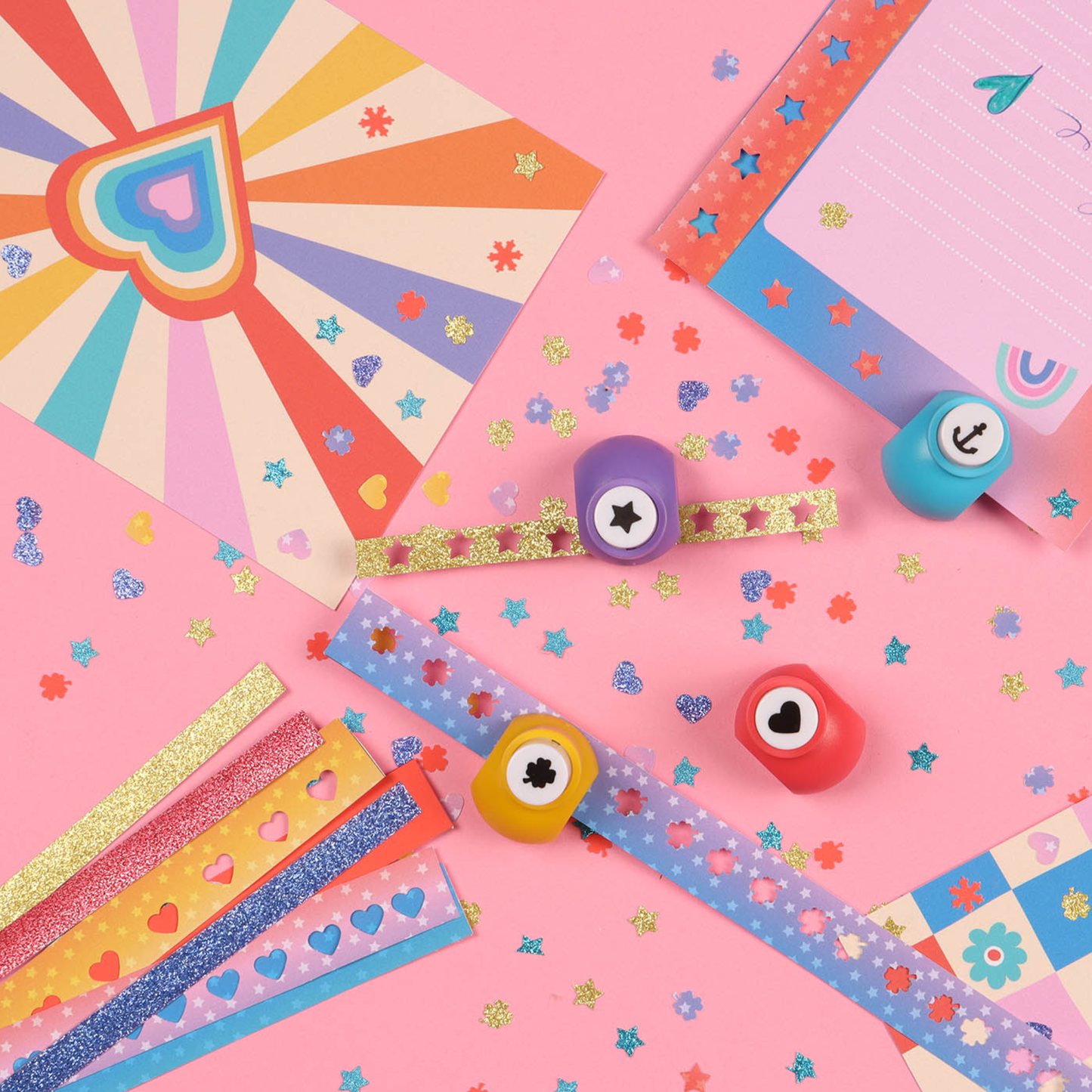 Mes mini perforatrices : 40 bandelettes à perforer - Coffret DIY - Auzou