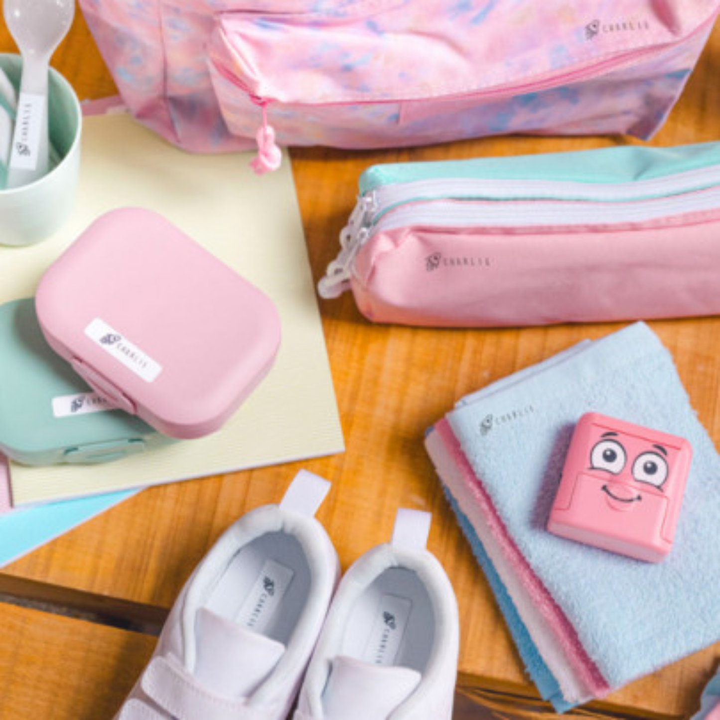Set tampon de marquage - Rose