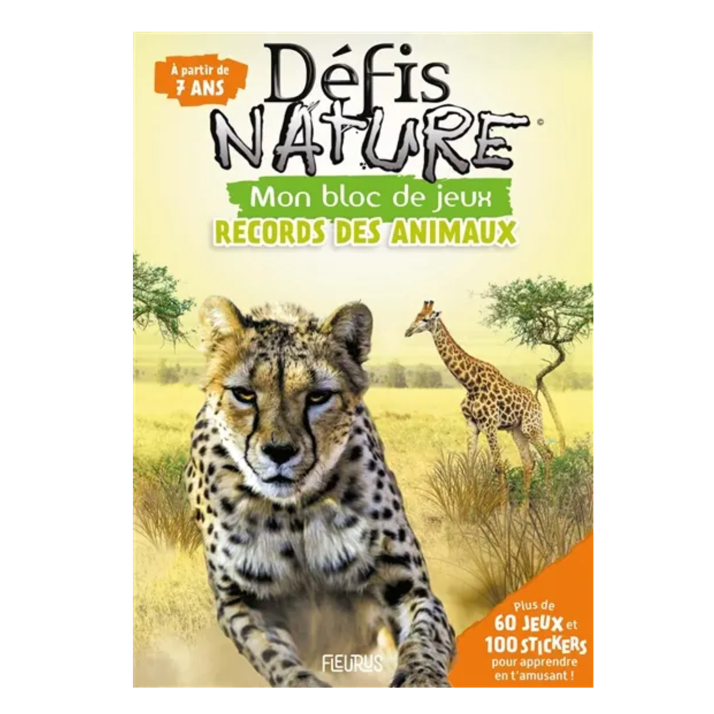 Records des animaux : mon bloc de jeux - 7 ans - Fleurus