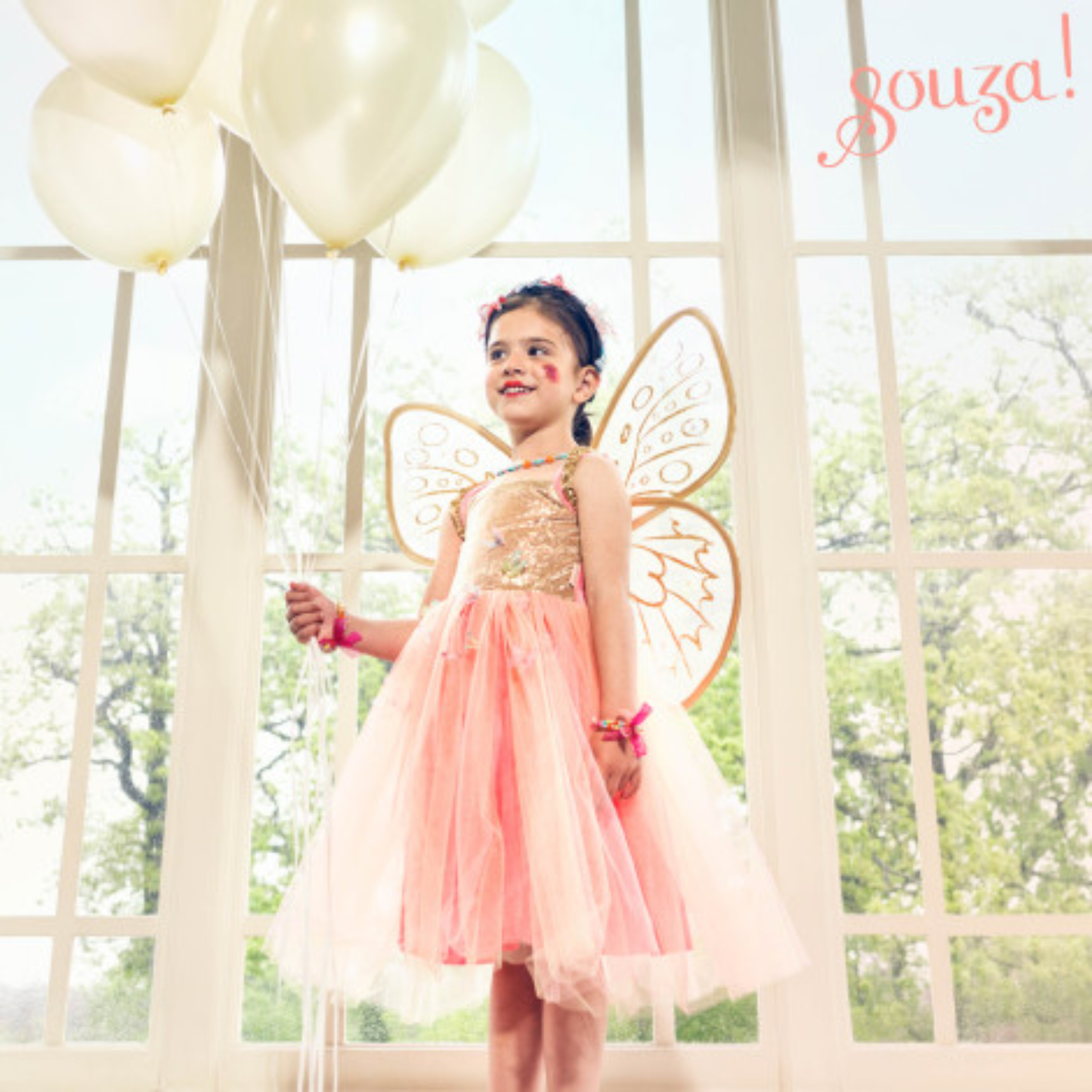 Déguisement robe et ailes Joanna - 5-7 ans - Souza