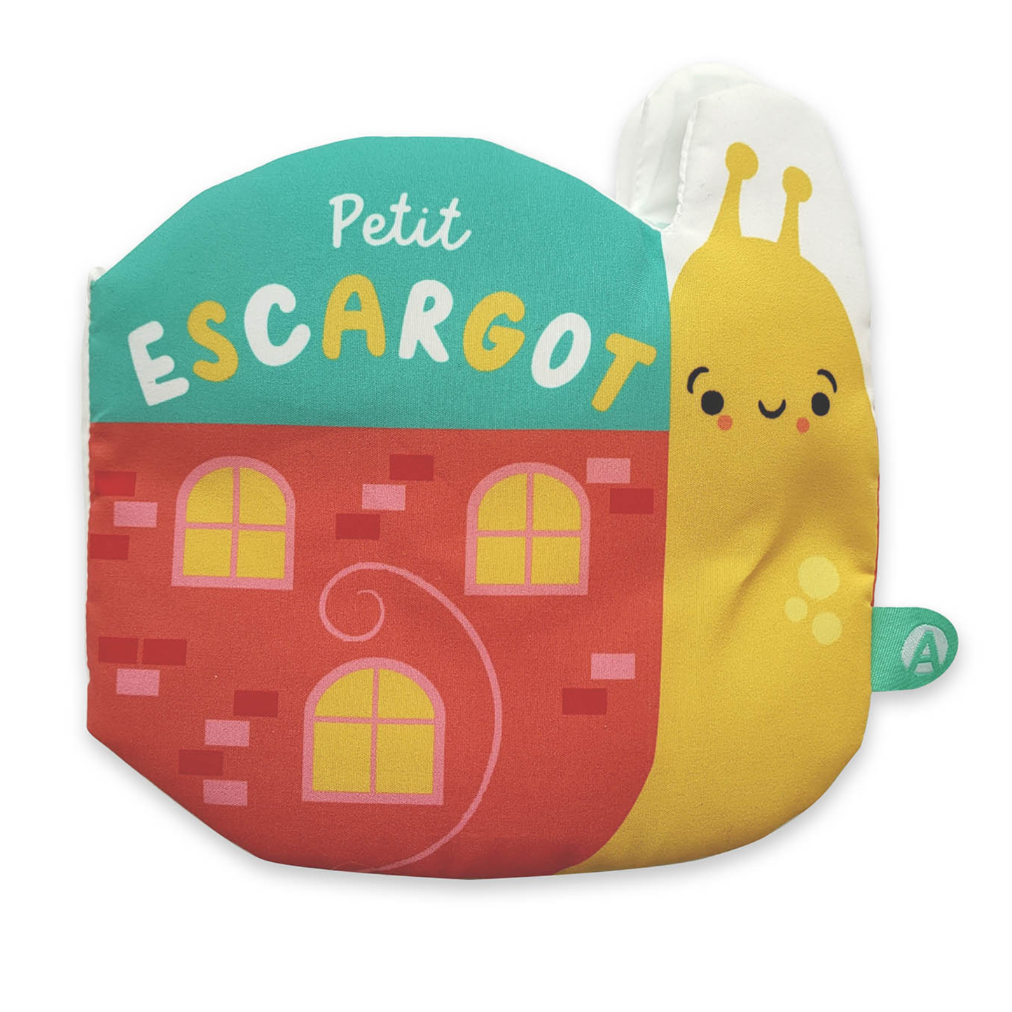 Comptines tissu accordéon - Petit escargot - Auzou