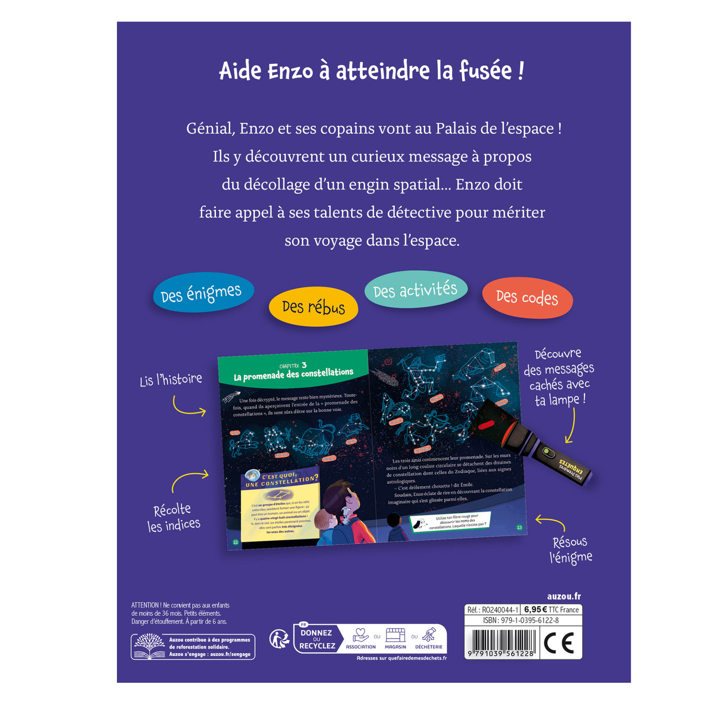 Mes premières enquêtes - Dans l'espace - Auzou