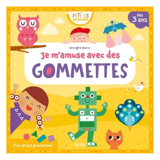 Je m'amuse avec des gommettes - Fleurus